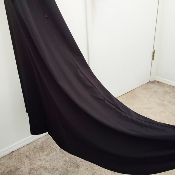 Black Mermaid Prom Dress - Picture 6 of 8